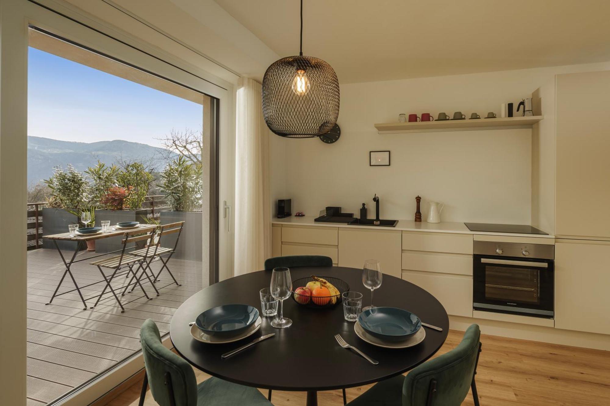 Mountain View Suites Tisens Exterior foto