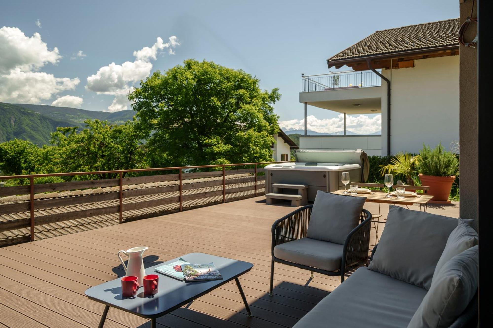 Mountain View Suites Tisens Exterior foto