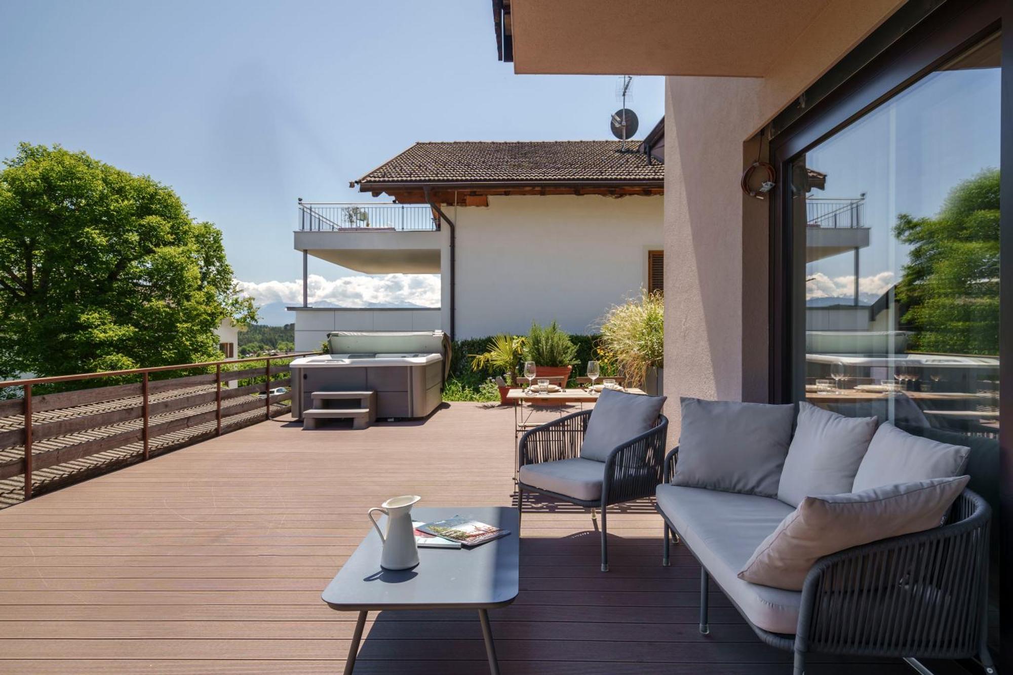 Mountain View Suites Tisens Exterior foto