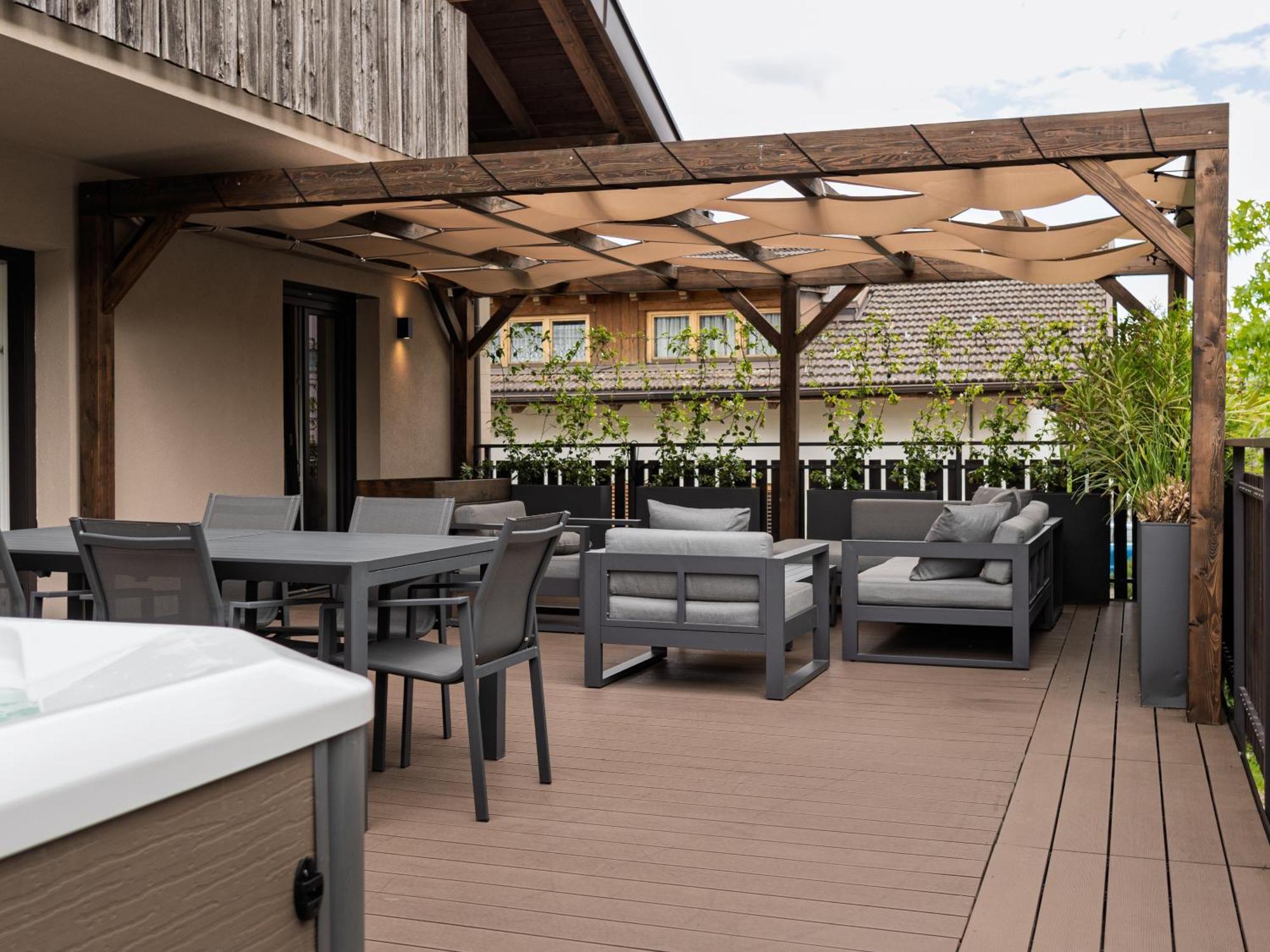 Mountain View Suites Tisens Exterior foto